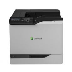 利盟CS820de生产级A4彩色激光打印机 可处理重达300克/㎡乙烯基标签
