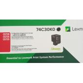 利盟CS720,CS725,CX725的低容黑色粉盒 原厂正品 74C30K0