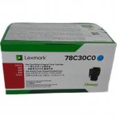利盟CS421,CS521,CX421,CX522,CX622的彩色粉盒 78C30C0/78C30M0/78C30Y0